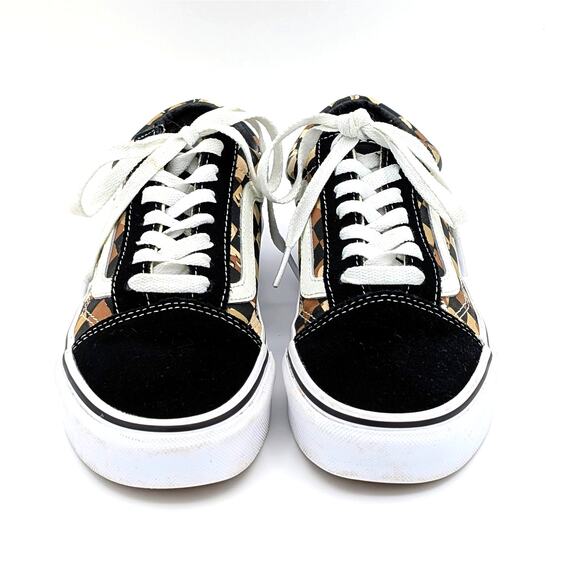 Vans Old Skool Shoes Mens 4.5 Womens 6 Unisex Desert Camo Checkerboard 500714 - Picture 6 of 9